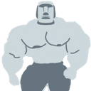 MoyaiChad Discord emoji