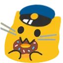 blobcatpolicedonut Discord Emoji