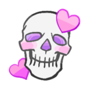 skull_love Discord emoji