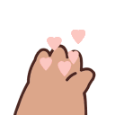 DHandHeart Discord emoji