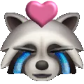 lovecry_raccoon Discord Emoji