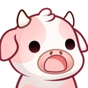 shockedcow Discord emoji