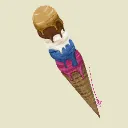 HappyIceCreamDaymerryclaudeMCA Discord Emoji