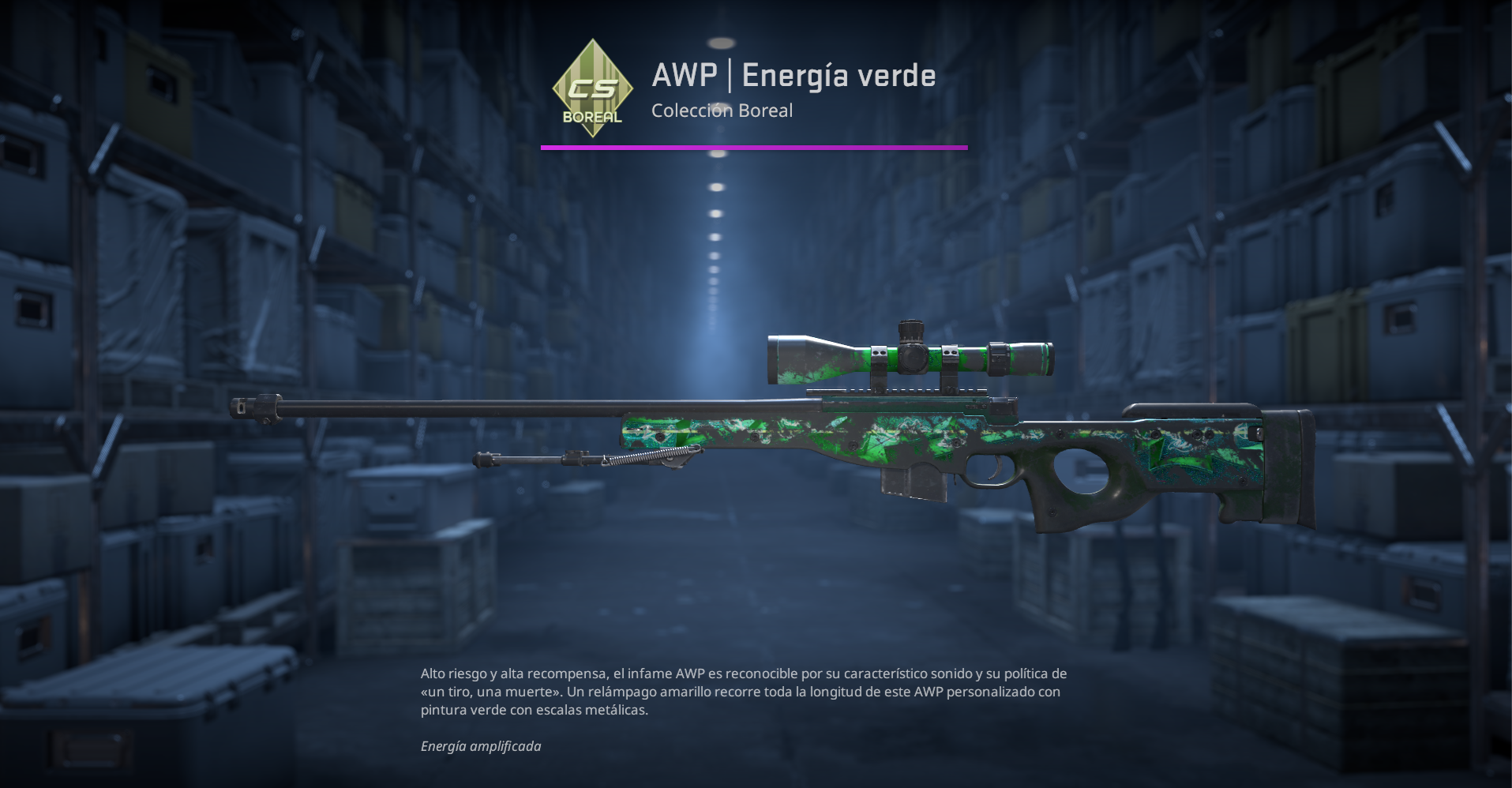 AWP | Energía verde (Deplorable)