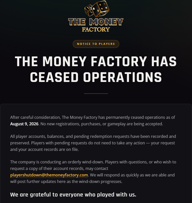 The Money Factory