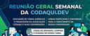Reunião Geral da Associação