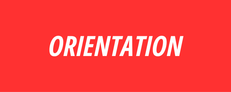 Orientation