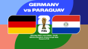 World Cup - 1/16-finals / Germany vs. Paraguay