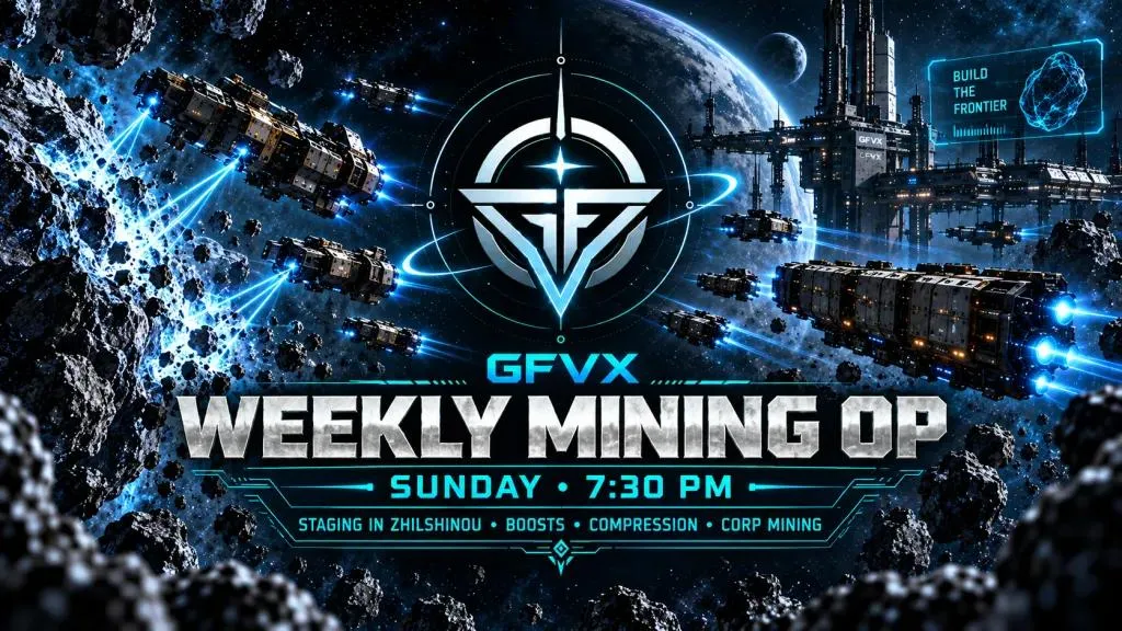 Weekly GFVX Mining Operation GFVX event poster