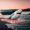 Café de l'oiseau requin