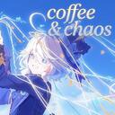 ࣪ ִֶָ  .⋅ ̊+‧  Coffee & Chaos: The Justice Hour [C&C] Discord Server Icon