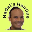 Nadal's Hairline Discord Server Icon