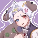 凸待ち用/紫兎月みぃぬ。