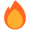 Flame utility support