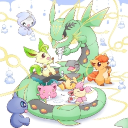 The Rayquaza Society〢Pokemon & Social 👑 - discord server icon