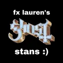 fx lauren’s ghost stans <3