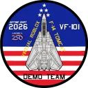 Virtual Roblox F-14 Tomcat Demo Team