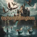 ᴱᴺᶜᴴᴬᴺᵀᴱᴰ ᴷᴵᴺᴳᴰᴼᴹ  Discord Server Icon