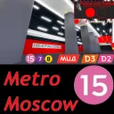 Метро Москвы Некрасовка. Райка and Лайка