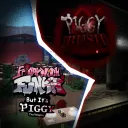 🎤🏃 FNF But It's Piggy/Piggy Rush Server! 🎤🏃