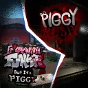 🎤🏃 FNF But It's Piggy/Piggy Rush Server! 🎤🏃