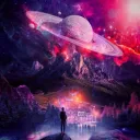 ｡ﾟ☆: . 𝐆𝐚𝐥𝐚𝐱𝐲'𝐬 𝐒𝐭𝐫𝐞𝐚𝐦𝐢𝐧𝐠 𝐋𝐨𝐮𝐧𝐠𝐞 . :☆ﾟ discord icon