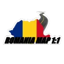 Romania Map 1:1