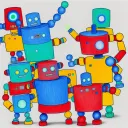 Happy Robots Dancing