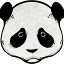 熊猫撸白