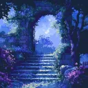 ˑ ˚₊ ⟡ Indigo Valley ⟡ ₊˚ ˑ Discord Server Icon