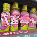 Cori's Pepto Shelf