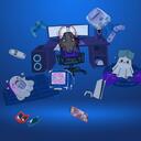 Chilling in the Afterlife Discord Server Icon