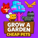 Grow A Garden Market! | free & affordable pets + stock!
