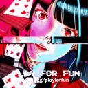Play4Fun—gws ⭑ nitro ⭑ anime ⭑ emotes/stickers  Discord Server Icon