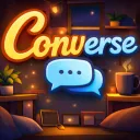 Converse  • VC • Hangout • Call • Social • Chill • Anime • Memes • Emojis's icon