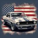 Patriotic drag racing club Discord Server Icon