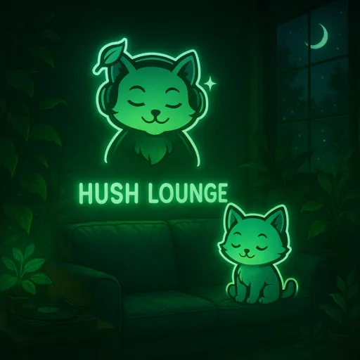 🌿 Hush Lounge ✨ — мониторинг Discord сервера, статистика и рейтинг