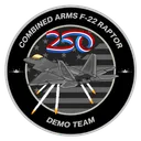 Combined Arms F-22 Raptor Demo Team