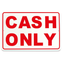 CASH ONLY