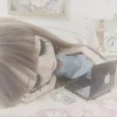 ／꒰ ⸝⸝ ◞ ٥ ꒱ ~ 𝑘𝑢𝑚𝑖𓈒.ᐟ 𑄽�... Discord Server Icon