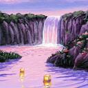 Paradise Falls Discord Server Icon