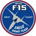 Virtual Roblox F-15 Eagle West Demo Team