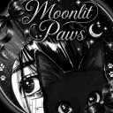 ⋆｡‧˚ʚ ୨ Moonlit Pawsৎ ɞ˚‧｡⋆ Discord server icon