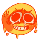 mothmoji red