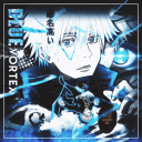 BLUE VORTEX Discord Server Icon – Gaming