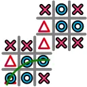 Non-Euclidean Tic-Tac-Toe