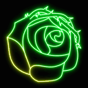Chaotic Rose