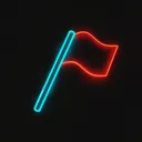 Neon Flags