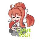Monika Worshipping Cult Discord Server Icon