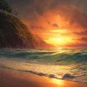 Twilight Ocean